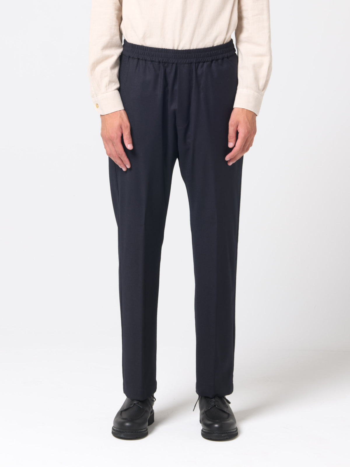 Pantalon Bativoga Flan, Bleu Marine