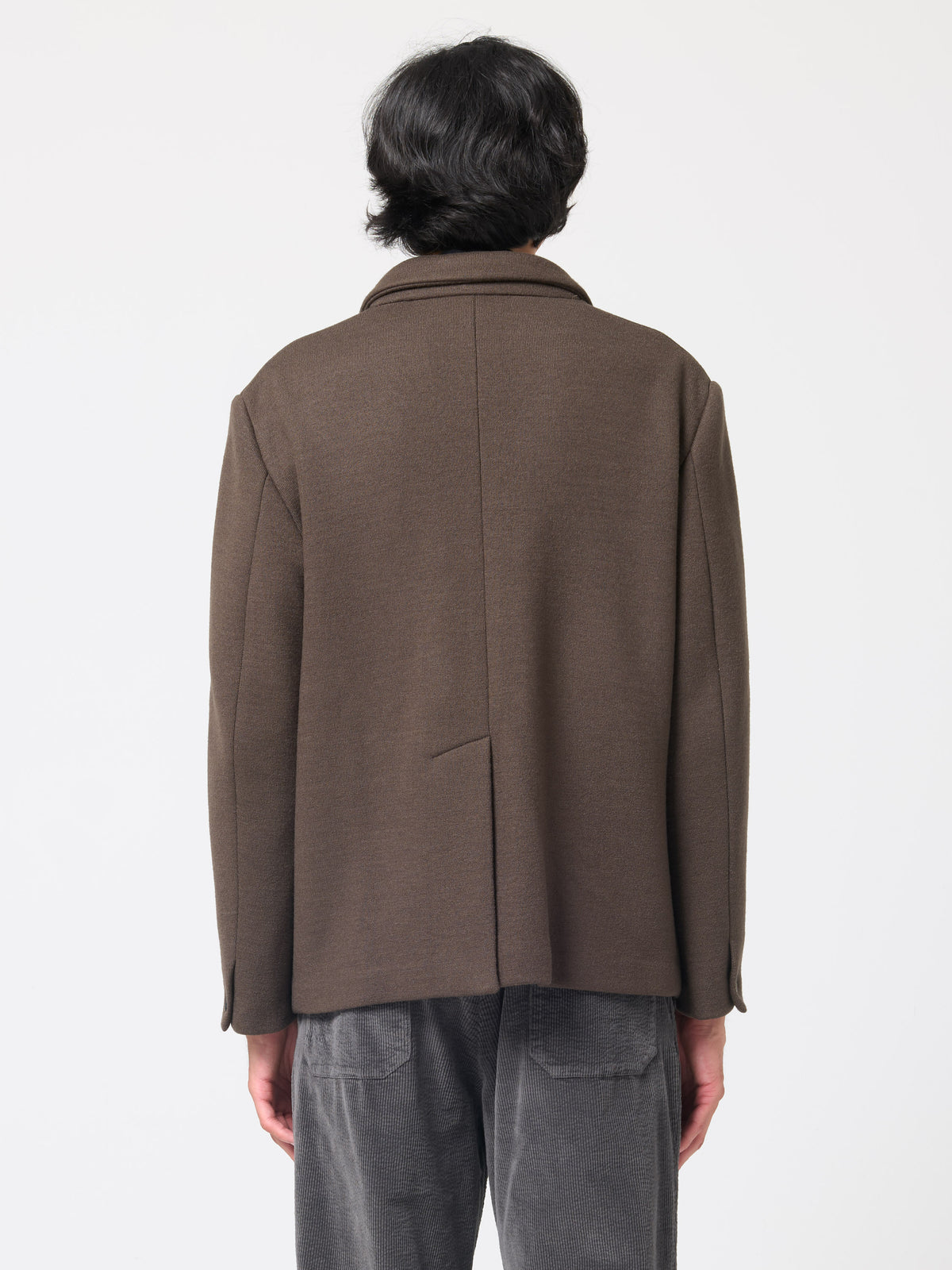 Manteau Croisé Molena Lanoso, Marron