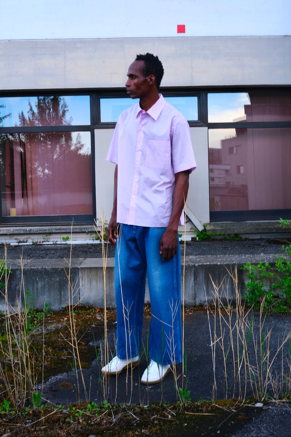 Pantalon Painter Wide, Denim Used