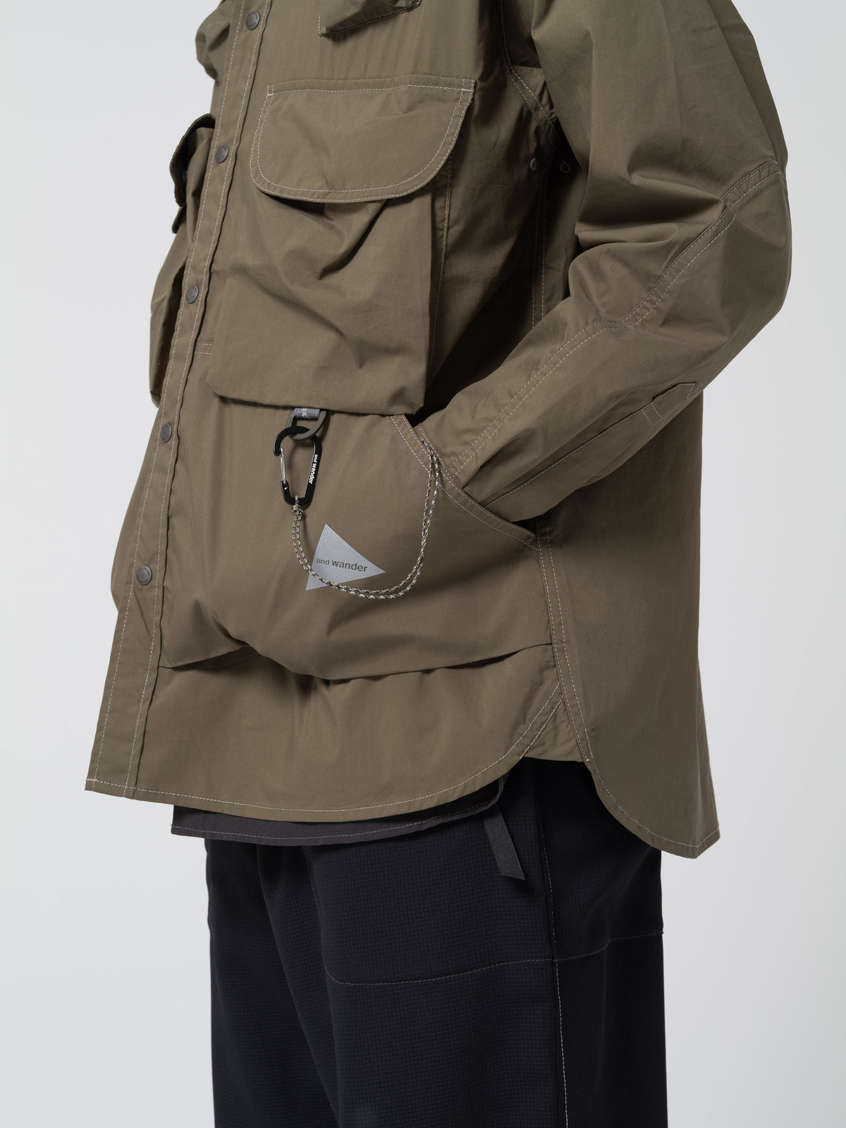 Chemises Multi Poches, Vert Olive