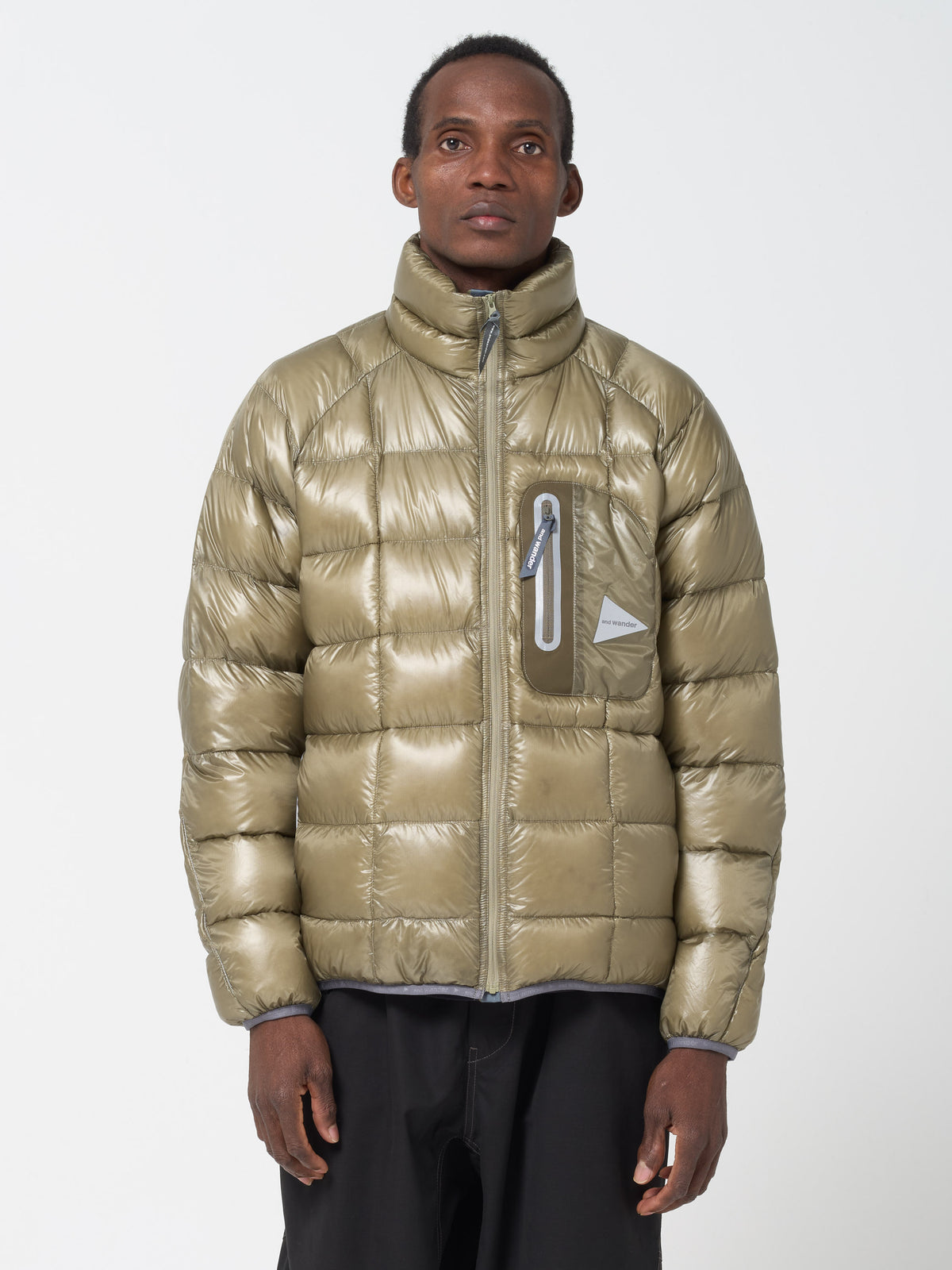 Doudoune Diamond Stitch, Khaki