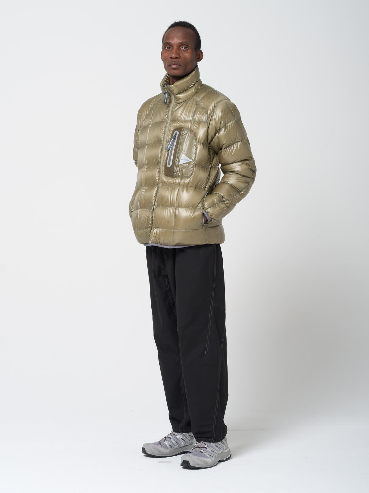 Doudoune Diamond Stitch, Khaki