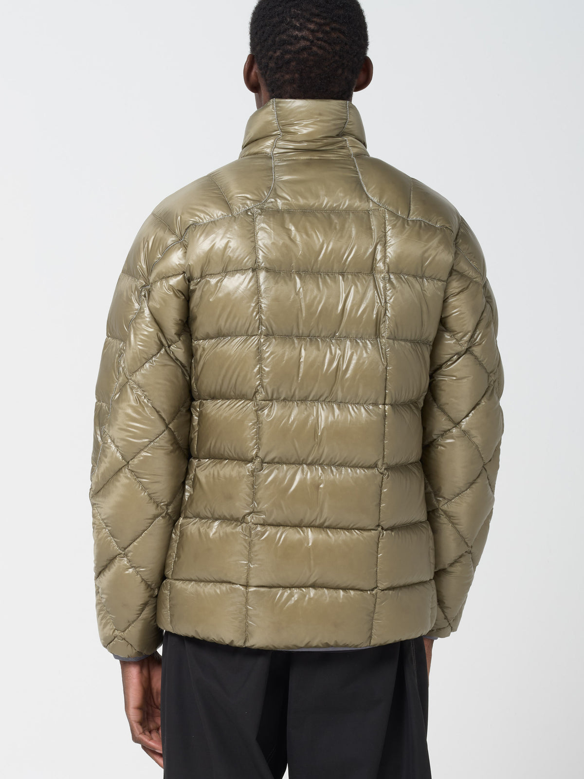 Doudoune Diamond Stitch, Khaki