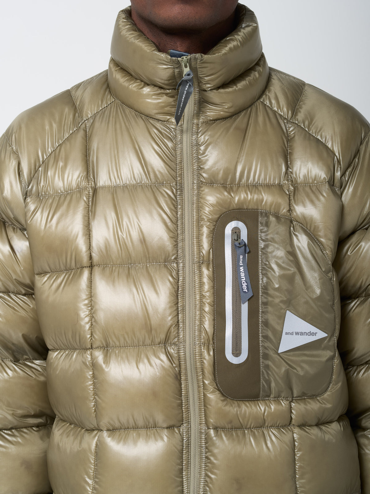 Doudoune Diamond Stitch, Khaki