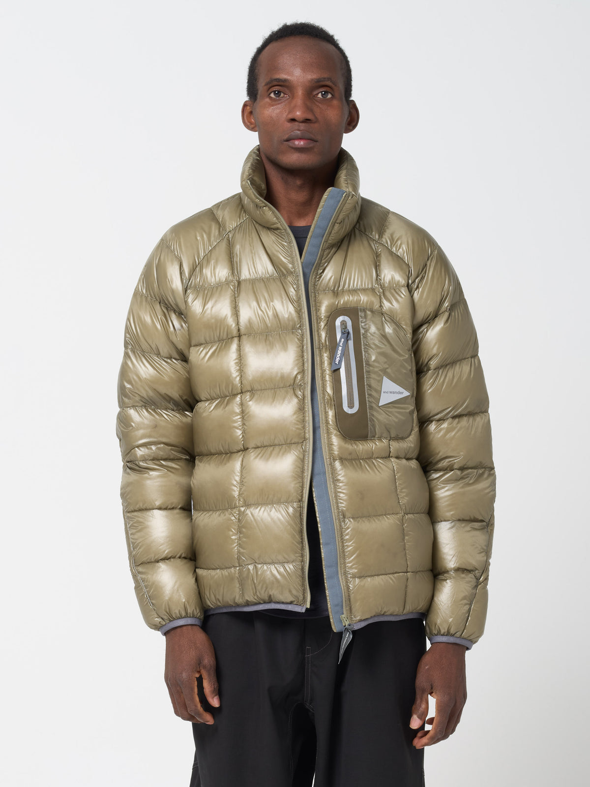 Doudoune Diamond Stitch, Khaki