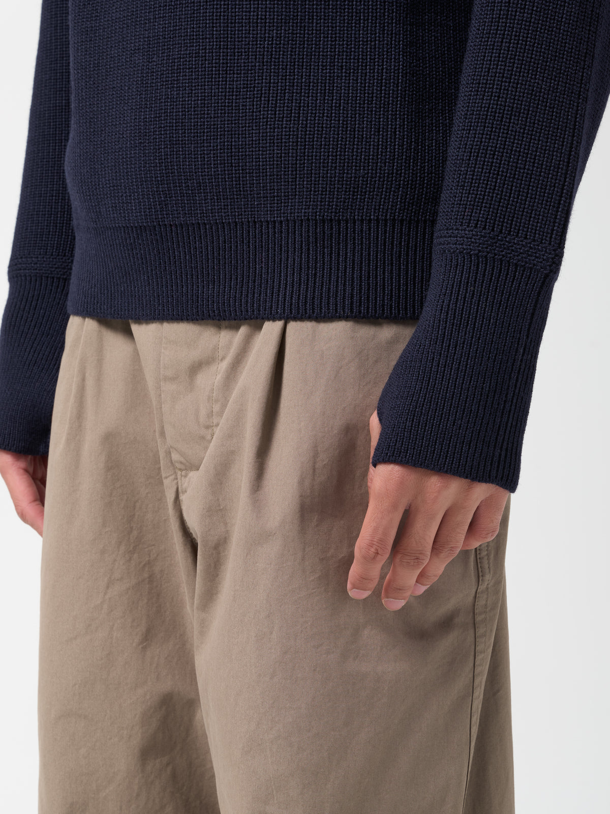 Pull Col Camionneur, Bleu Marine