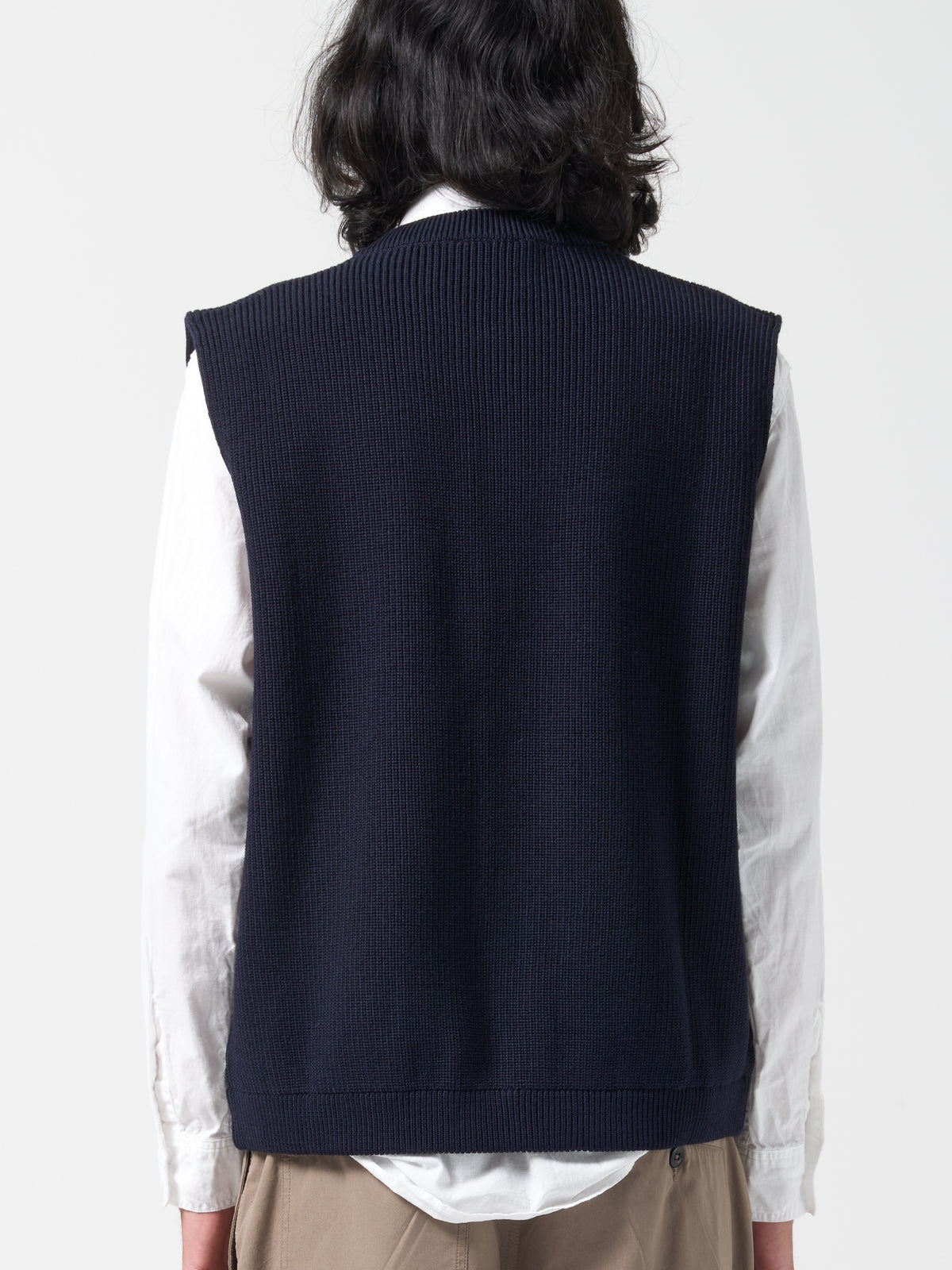 Gillet Skipper Sans Manches, Bleu Marine