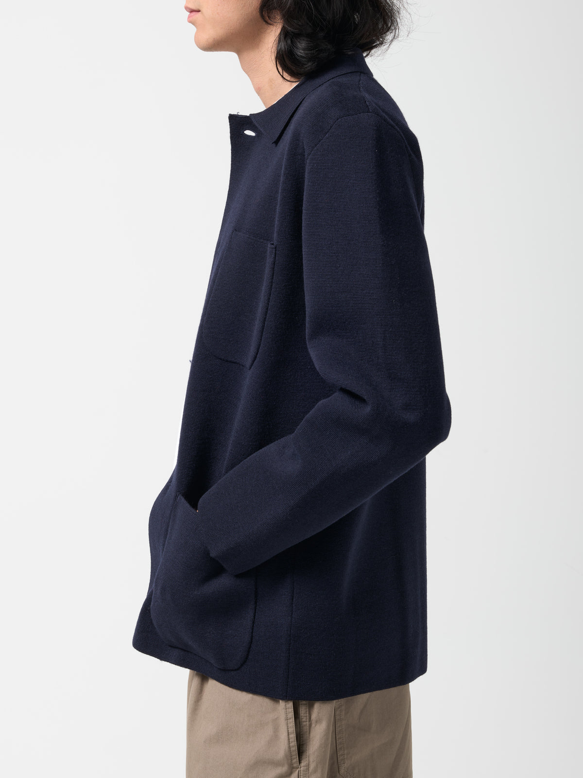 Veste de Travail, Bleu Marine