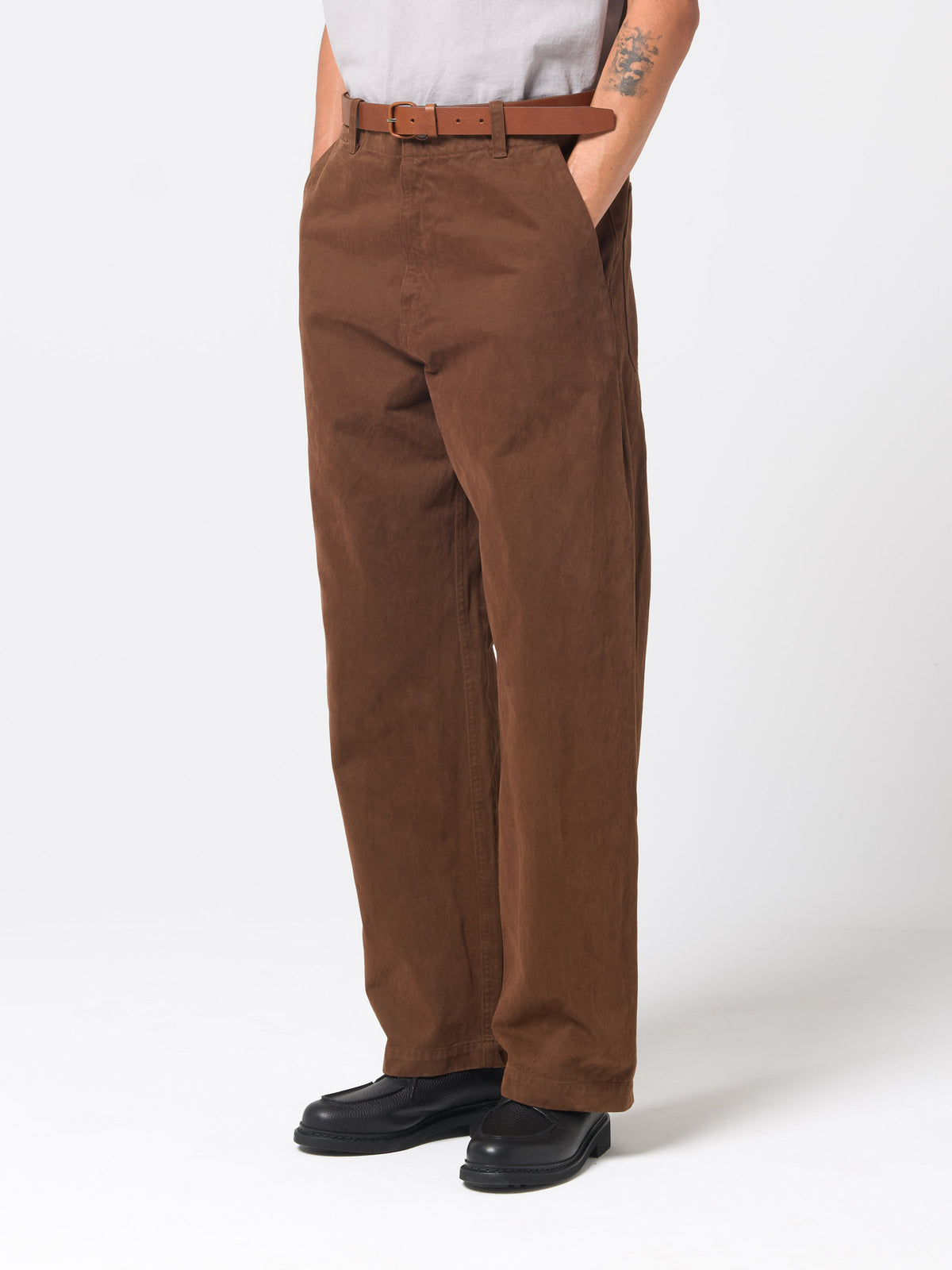 Pantalon Lux P, Tabac