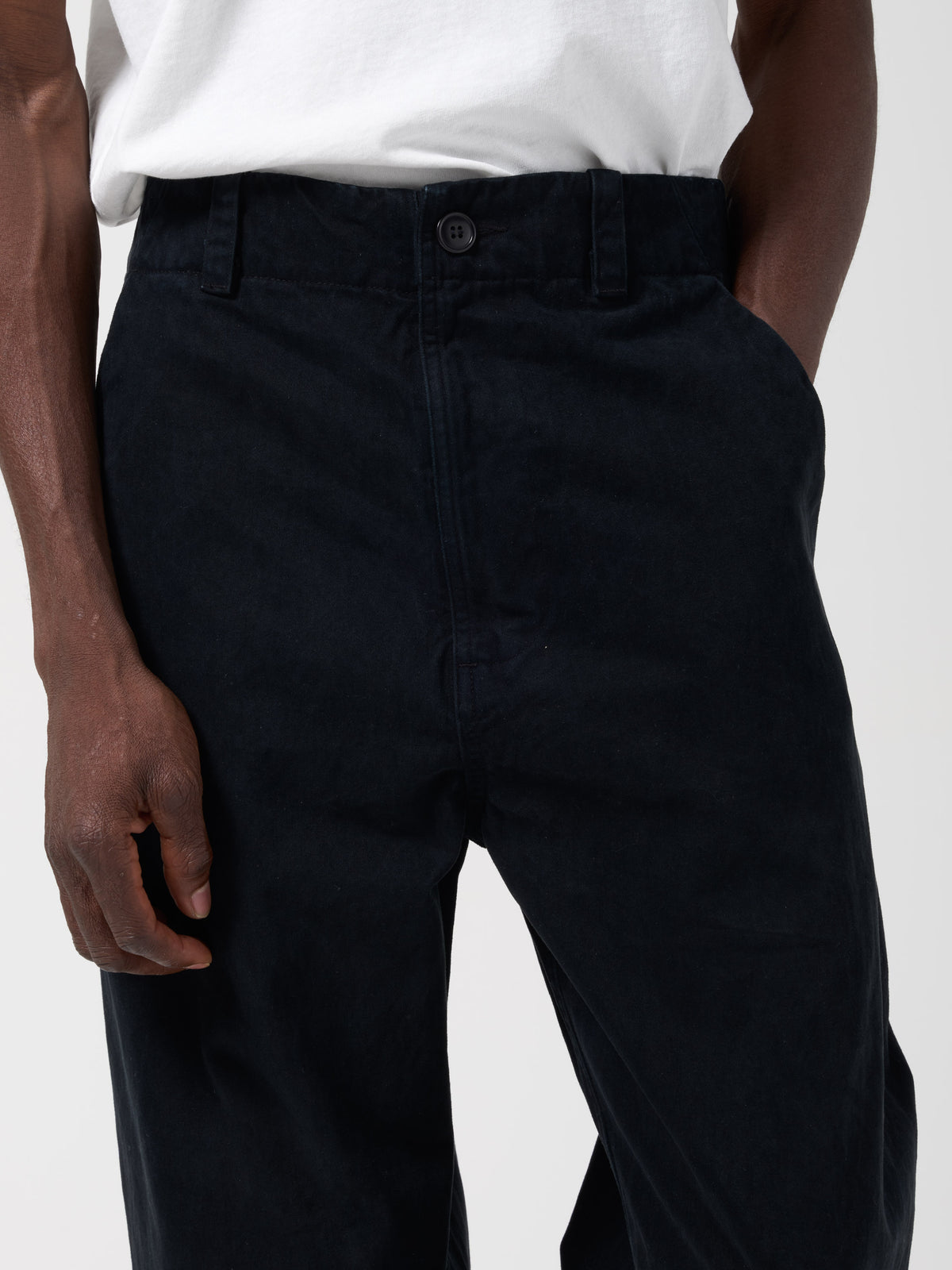 Pantalon Lux Moleskine, Noir