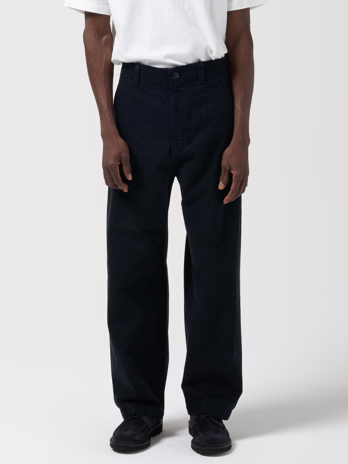 Pantalon Lux Moleskine, Noir