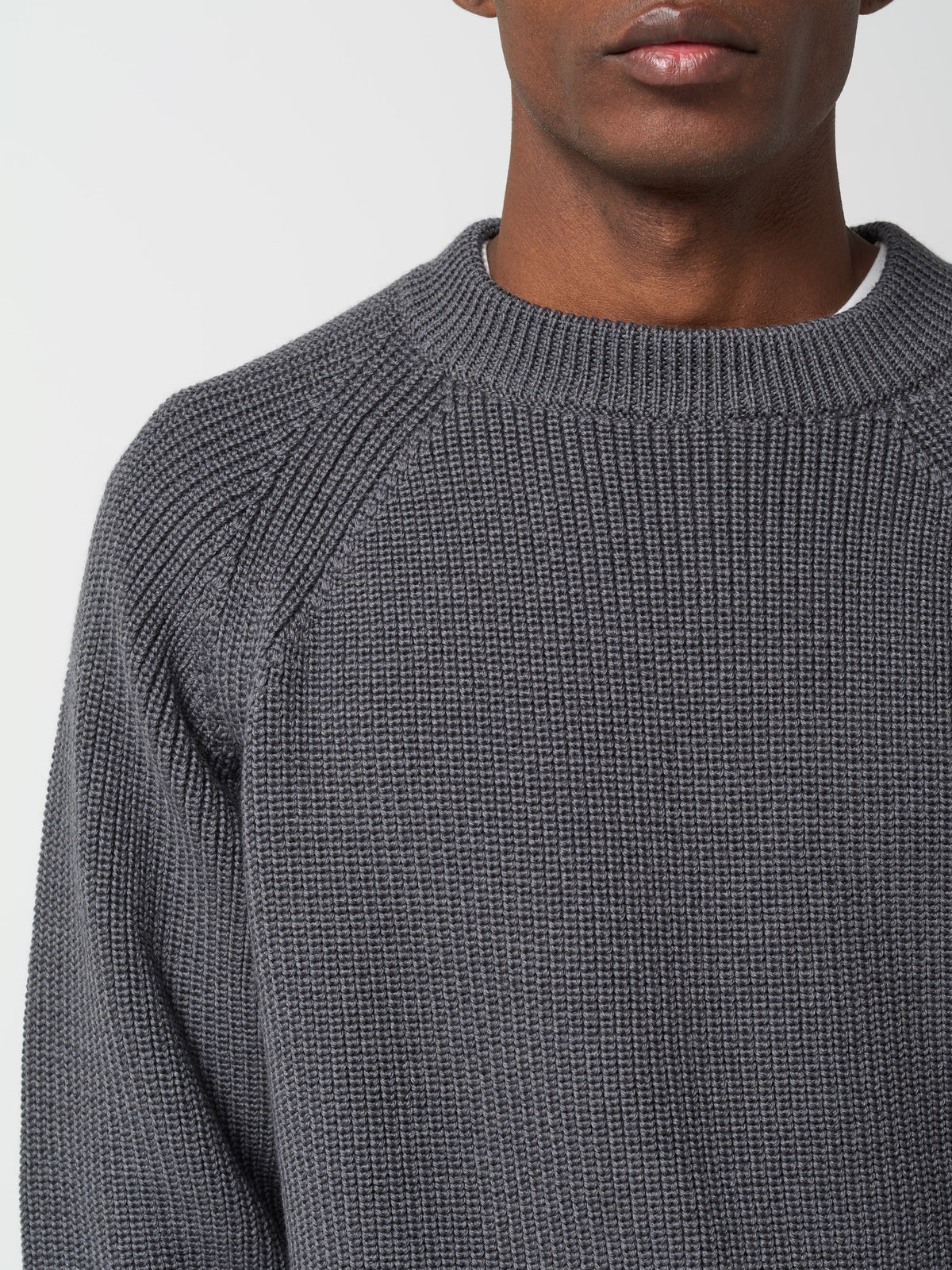 Pull Plano, Gris Foncé