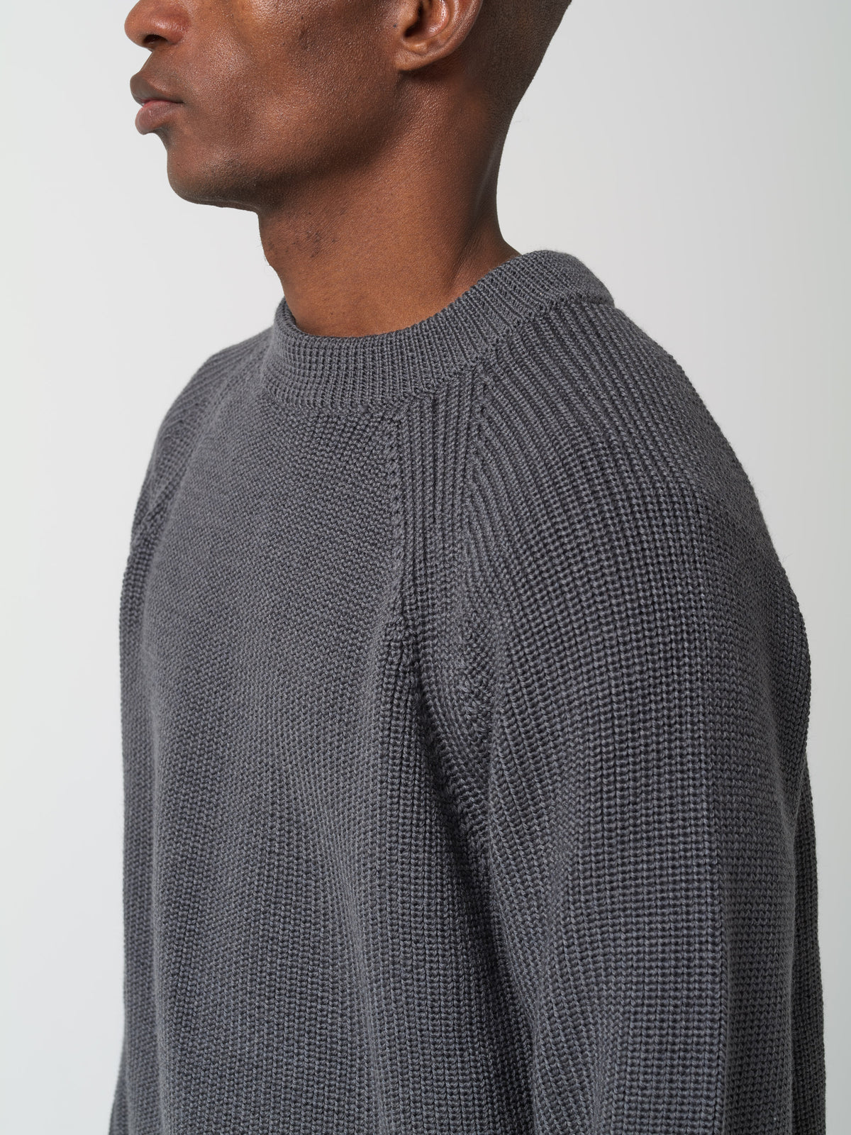 Pull Plano, Gris Foncé