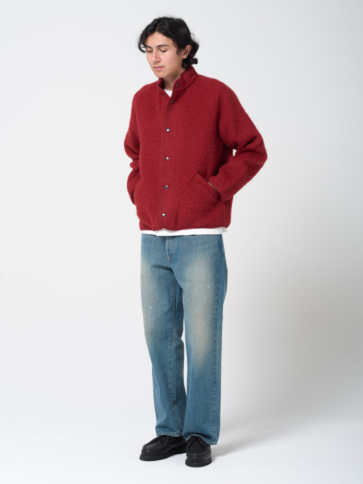 Polaire Contour J, Rouge