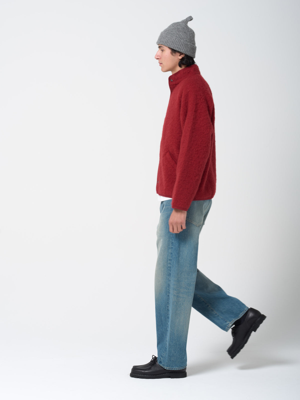 Polaire Contour J, Rouge