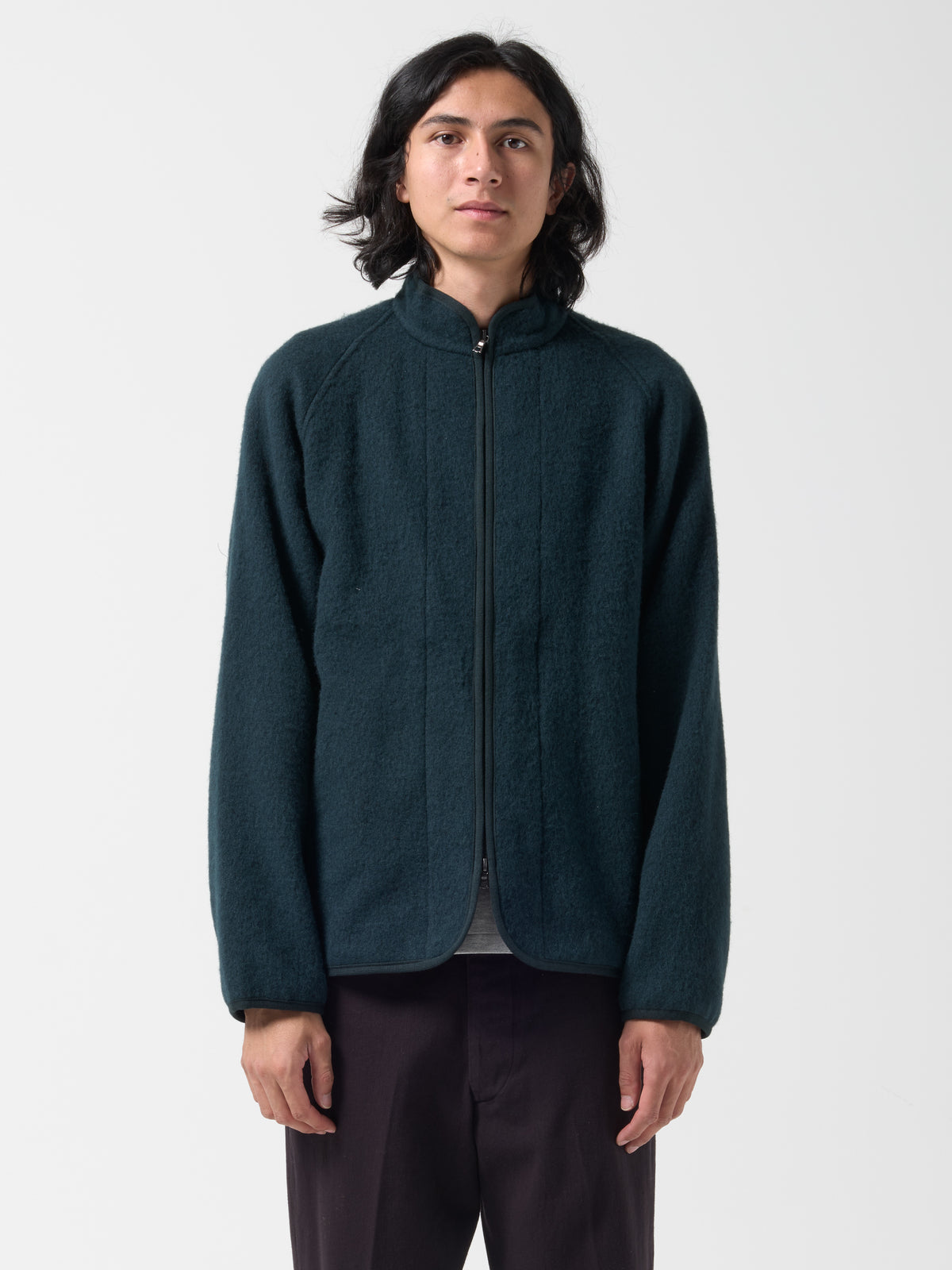 Veste Contour, Vert Foncé