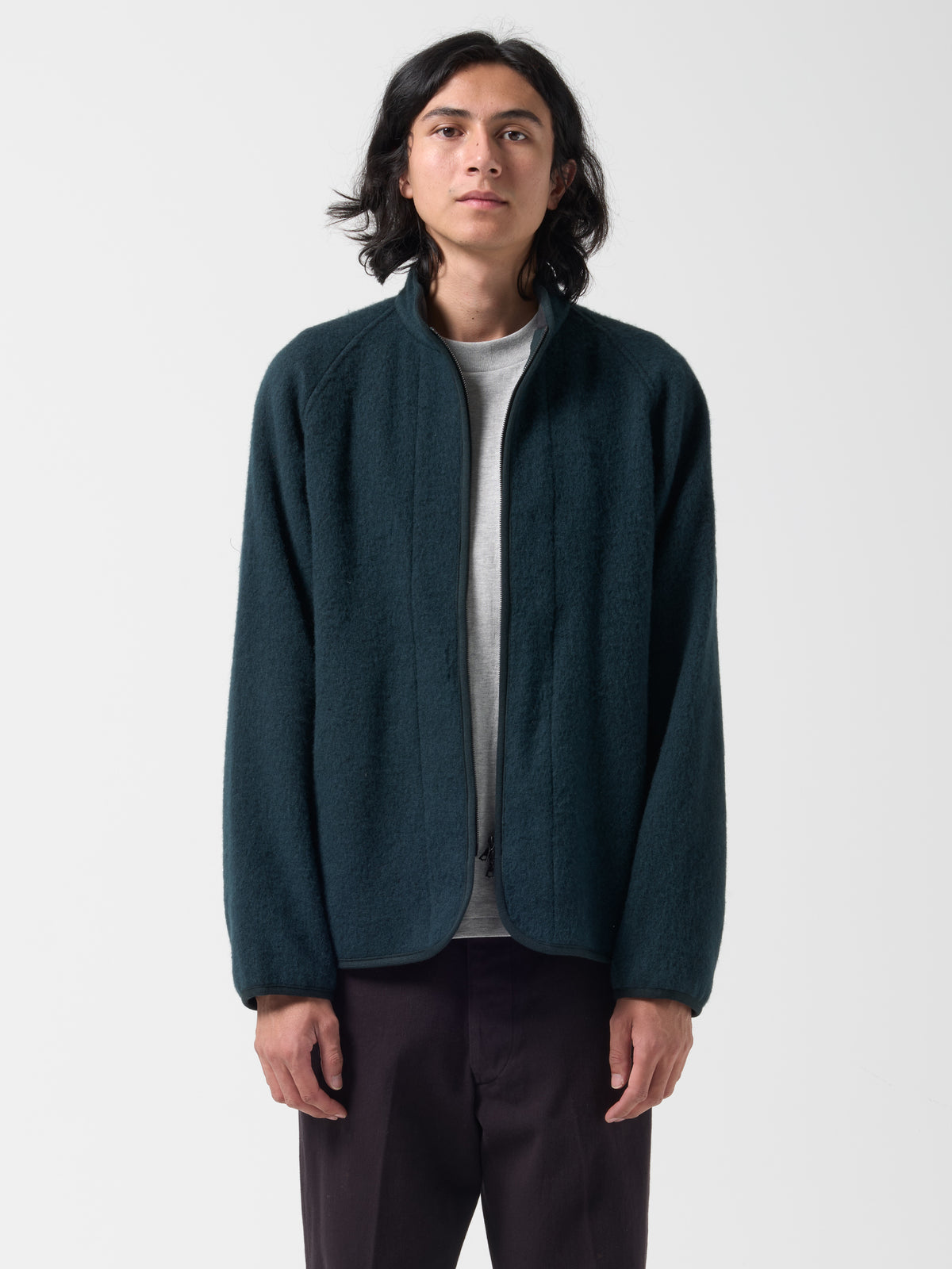 Veste Contour, Vert Foncé