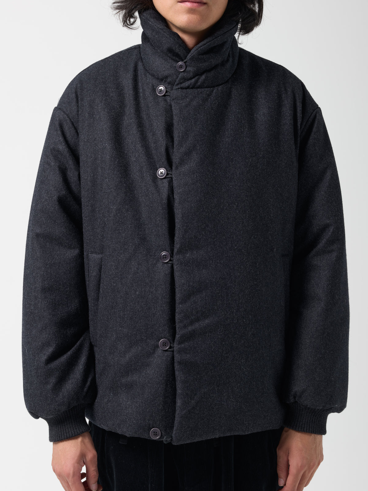 Veste Loft Wool, Gris Foncé