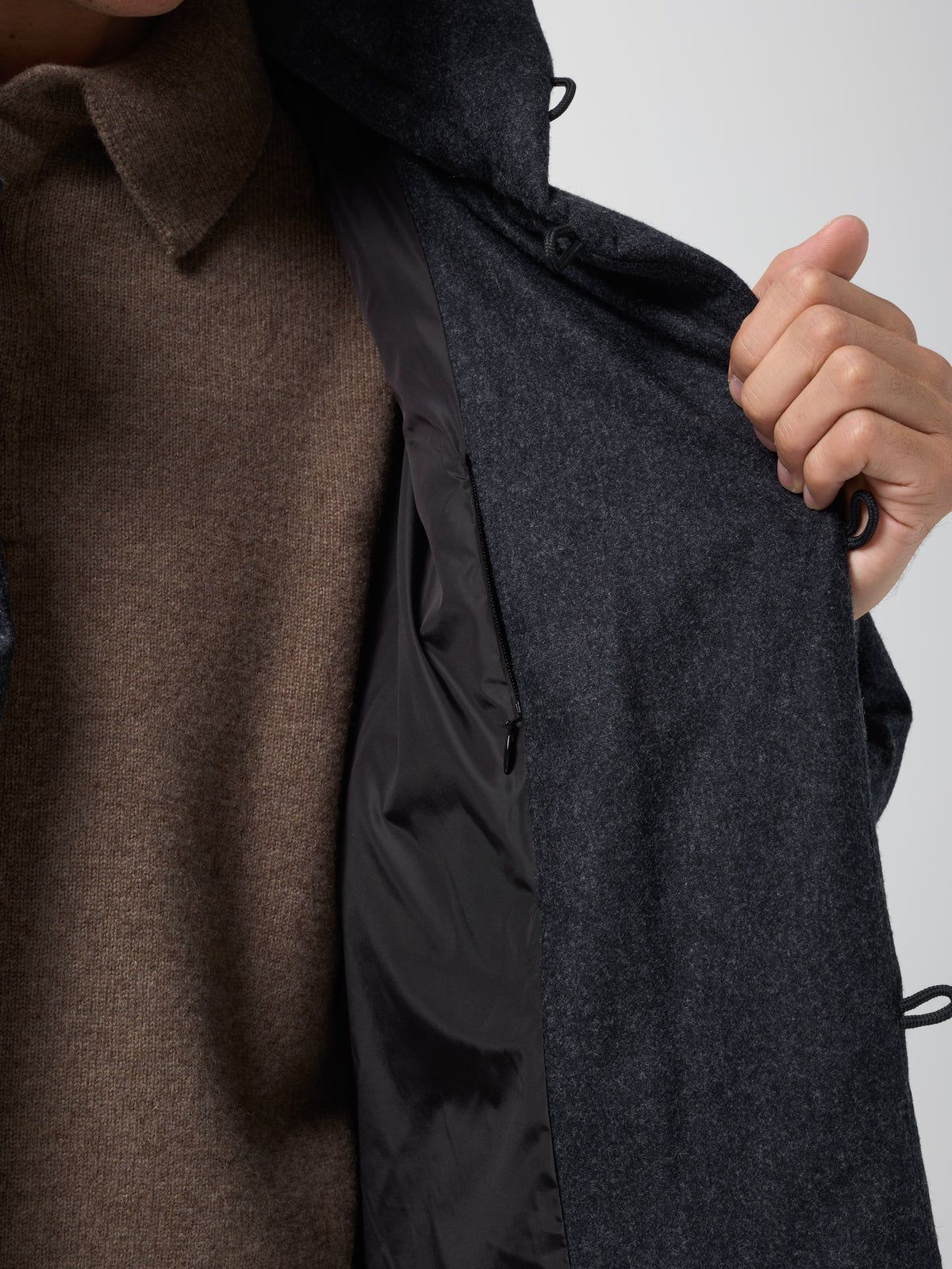 Veste Loft Wool, Gris Foncé