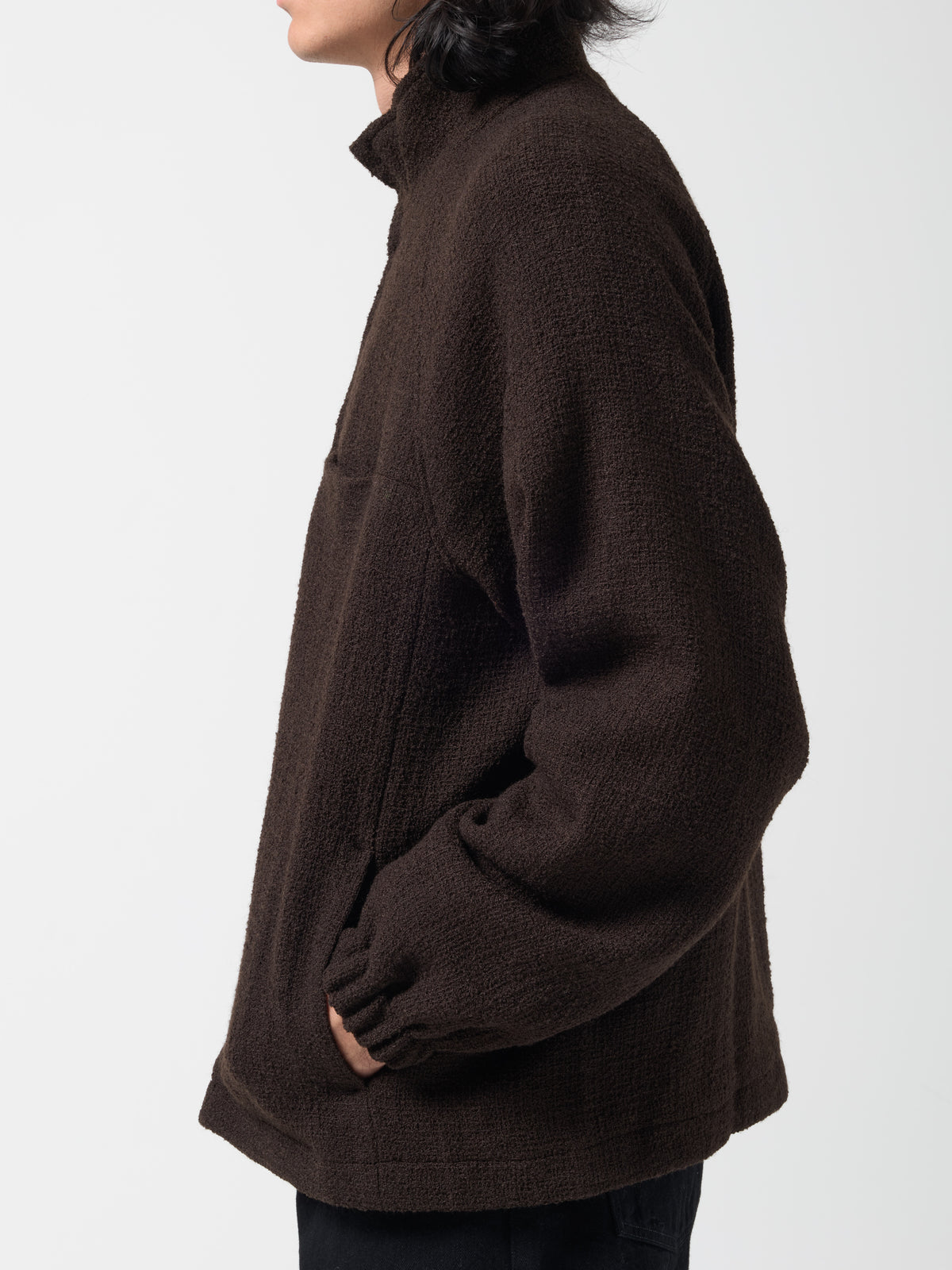 Veste Track S, Marron