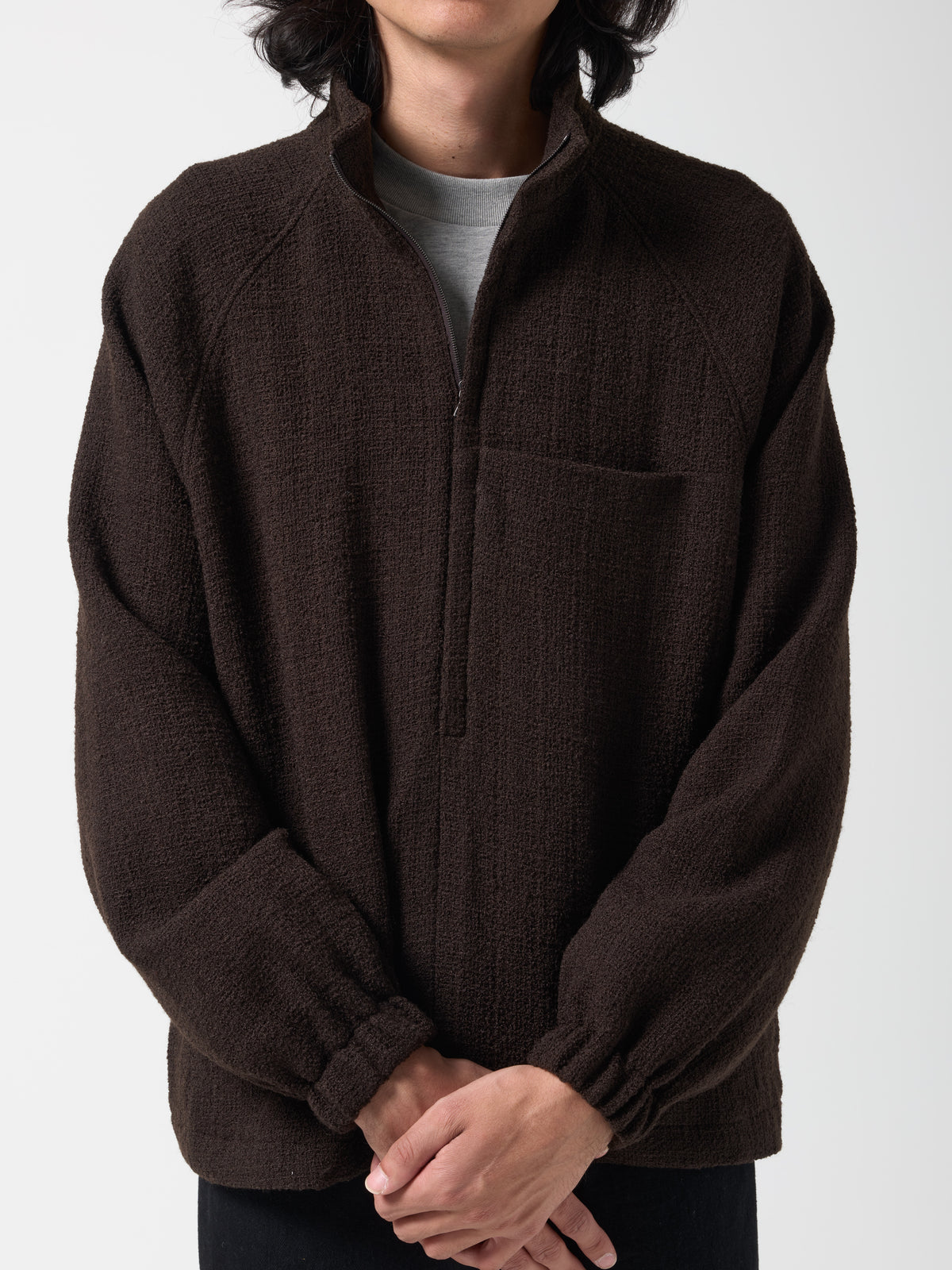 Veste Track S, Marron