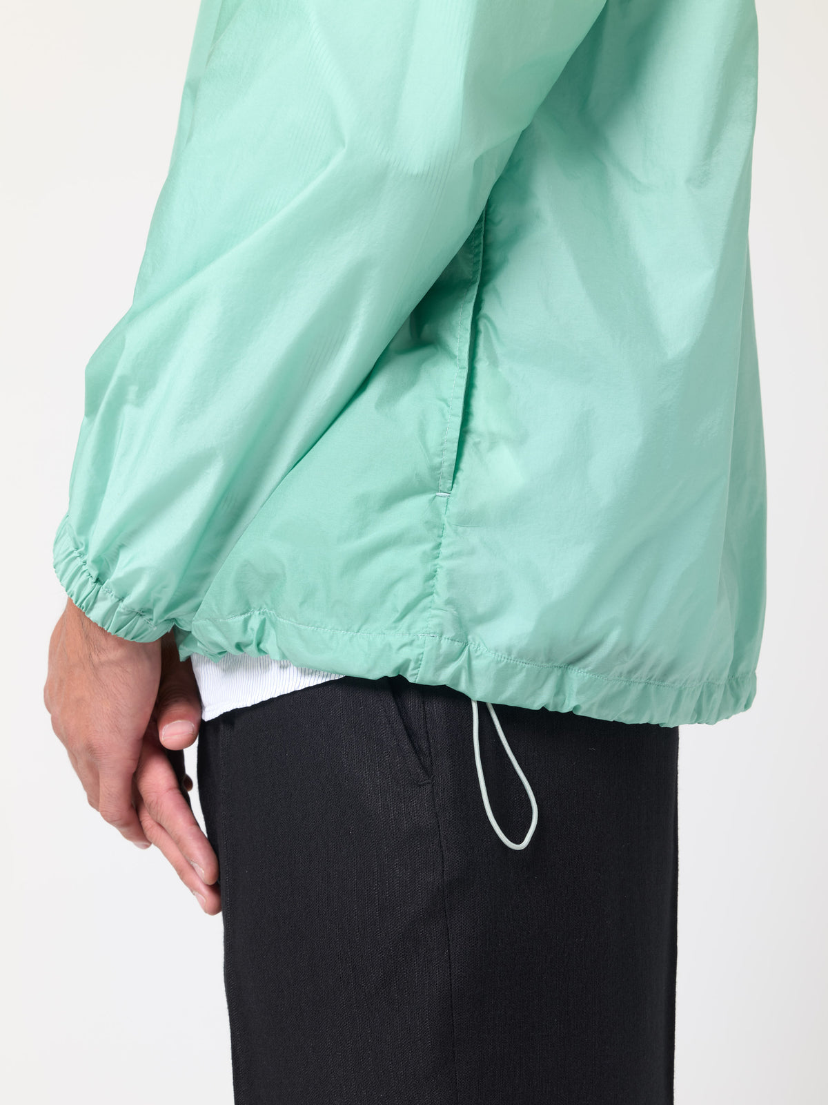 Blouson Léger en Nylon, Jade