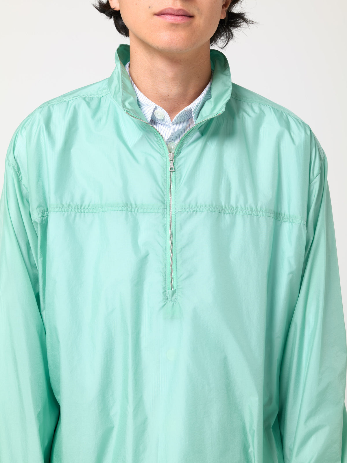 Blouson Léger en Nylon, Jade