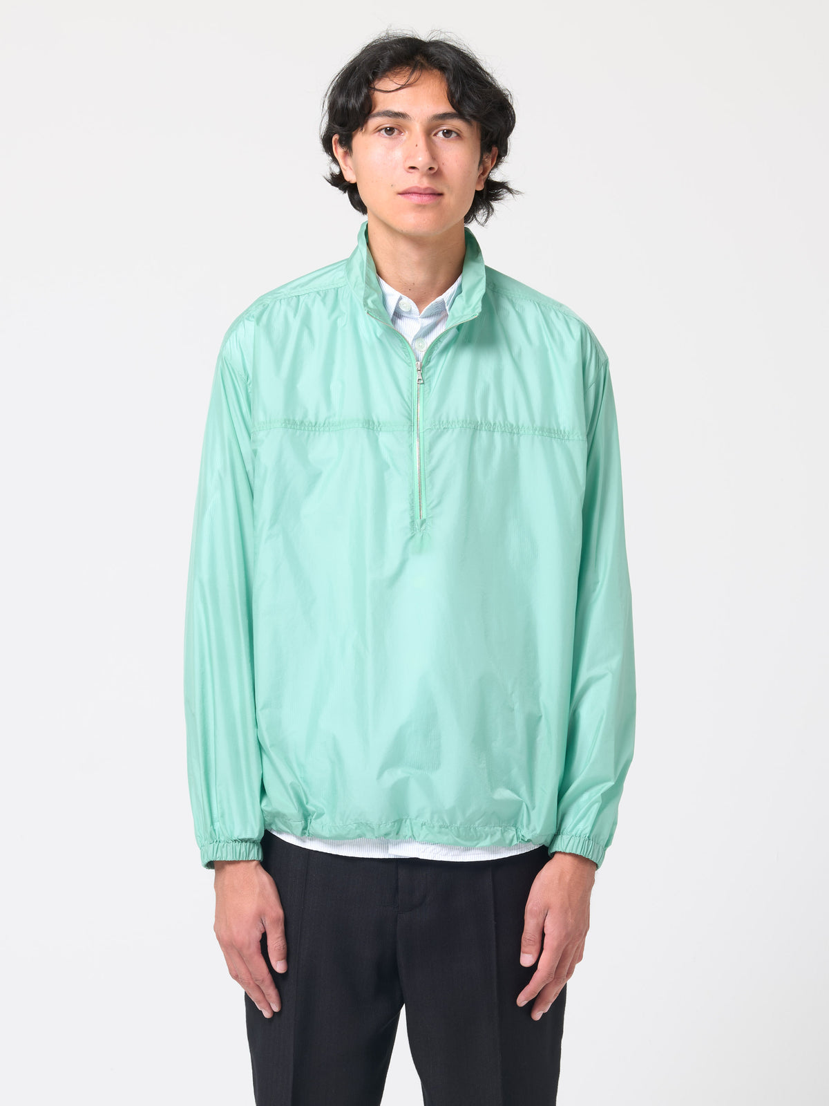 Blouson Léger en Nylon, Jade