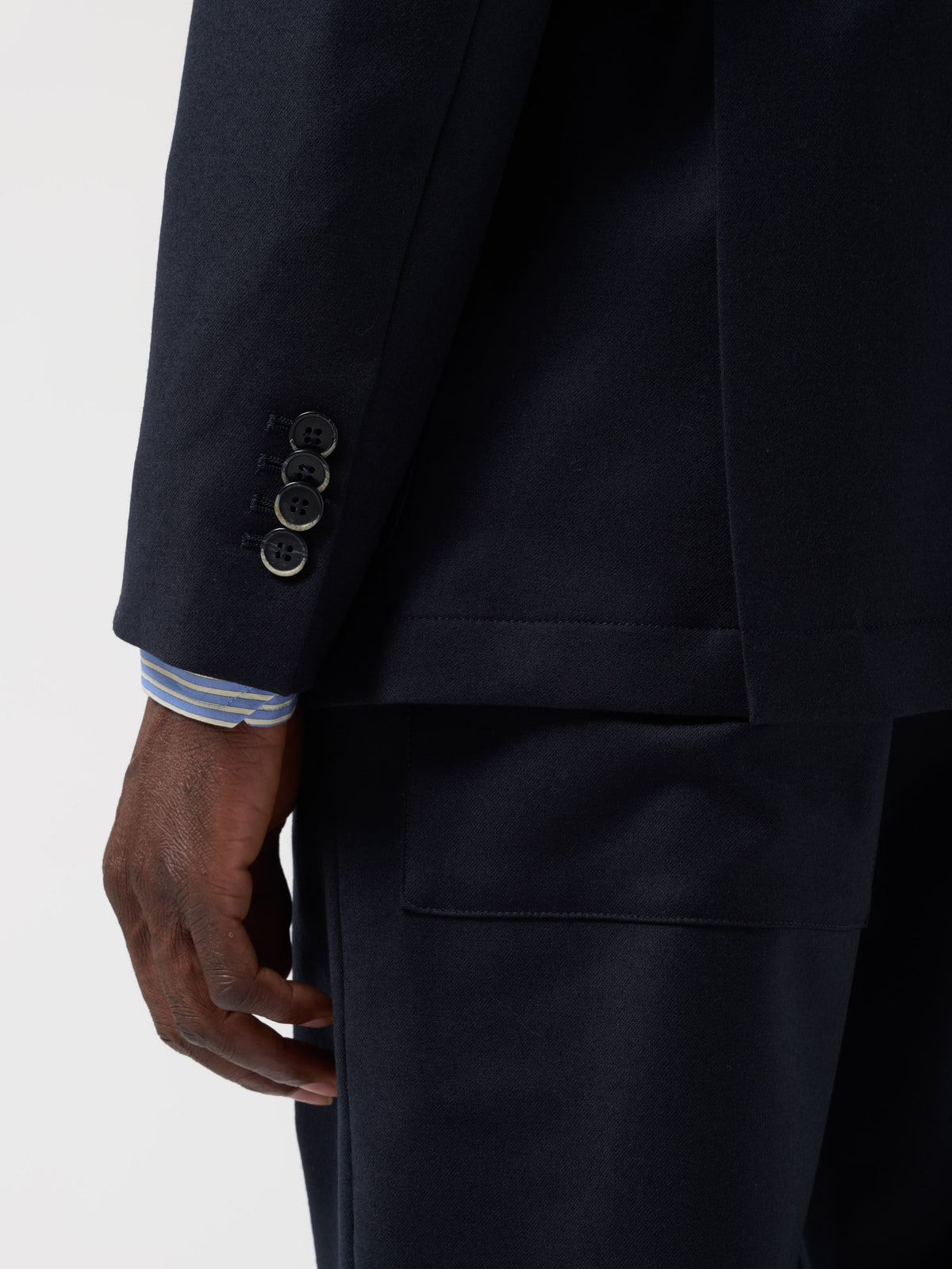 Veste Borgo Flan, Bleu Marine