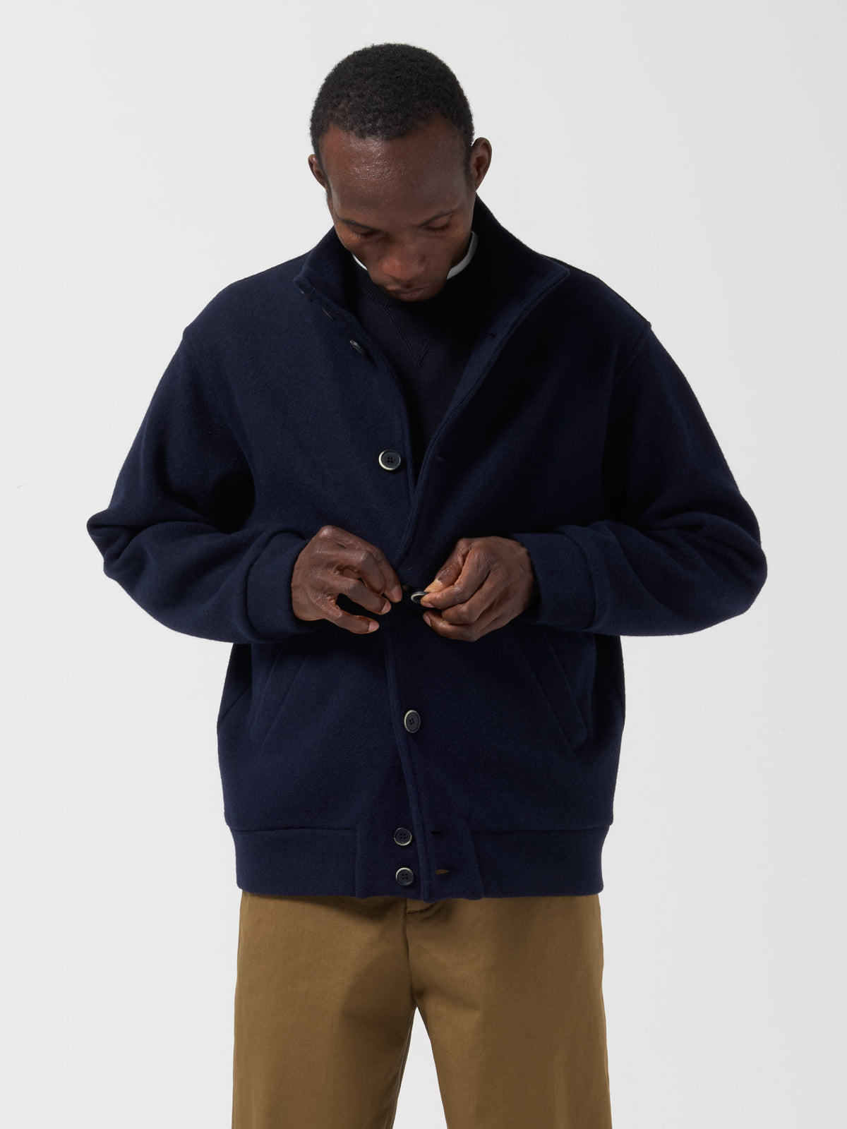Blouson Caopian Altier, Bleu Marine
