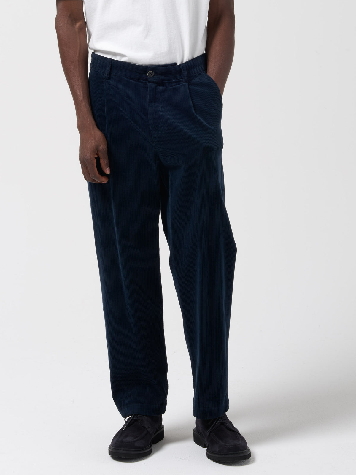 Pantalon Mazengo Cortivo, Bleu Marine