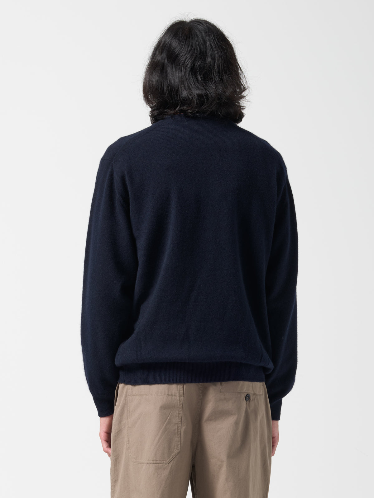 Pull Col Rond Innocent, Bleu Marine