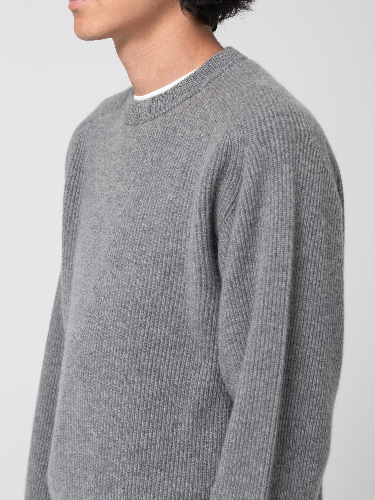 Pull Innocent Cachemire, Gris Clair