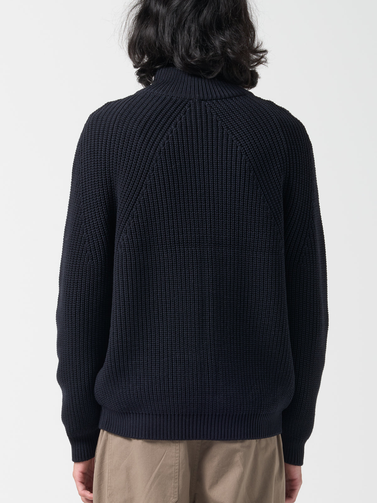 Pull Zippé Driver, Bleu Marine