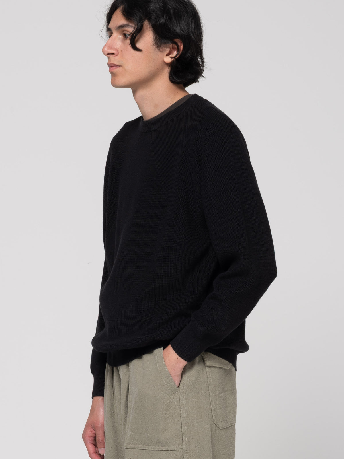 Pull Signature Sea Island, Noir