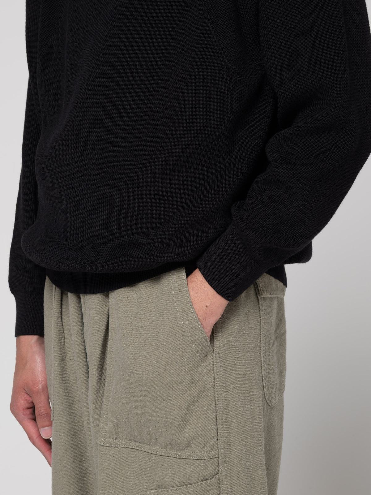 Pull Signature Sea Island, Noir