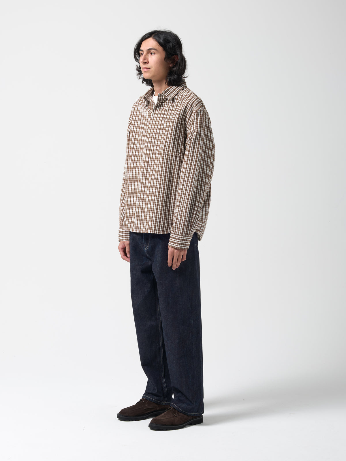 Chemise Snap, Kelsch Marron