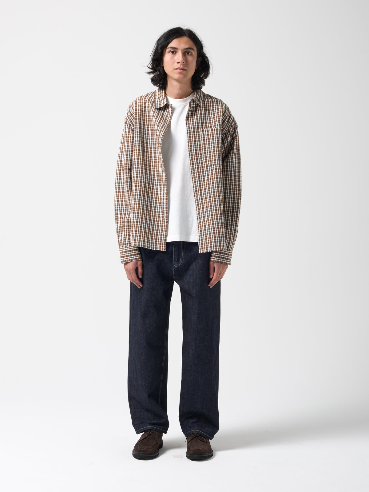 Chemise Snap, Kelsch Marron