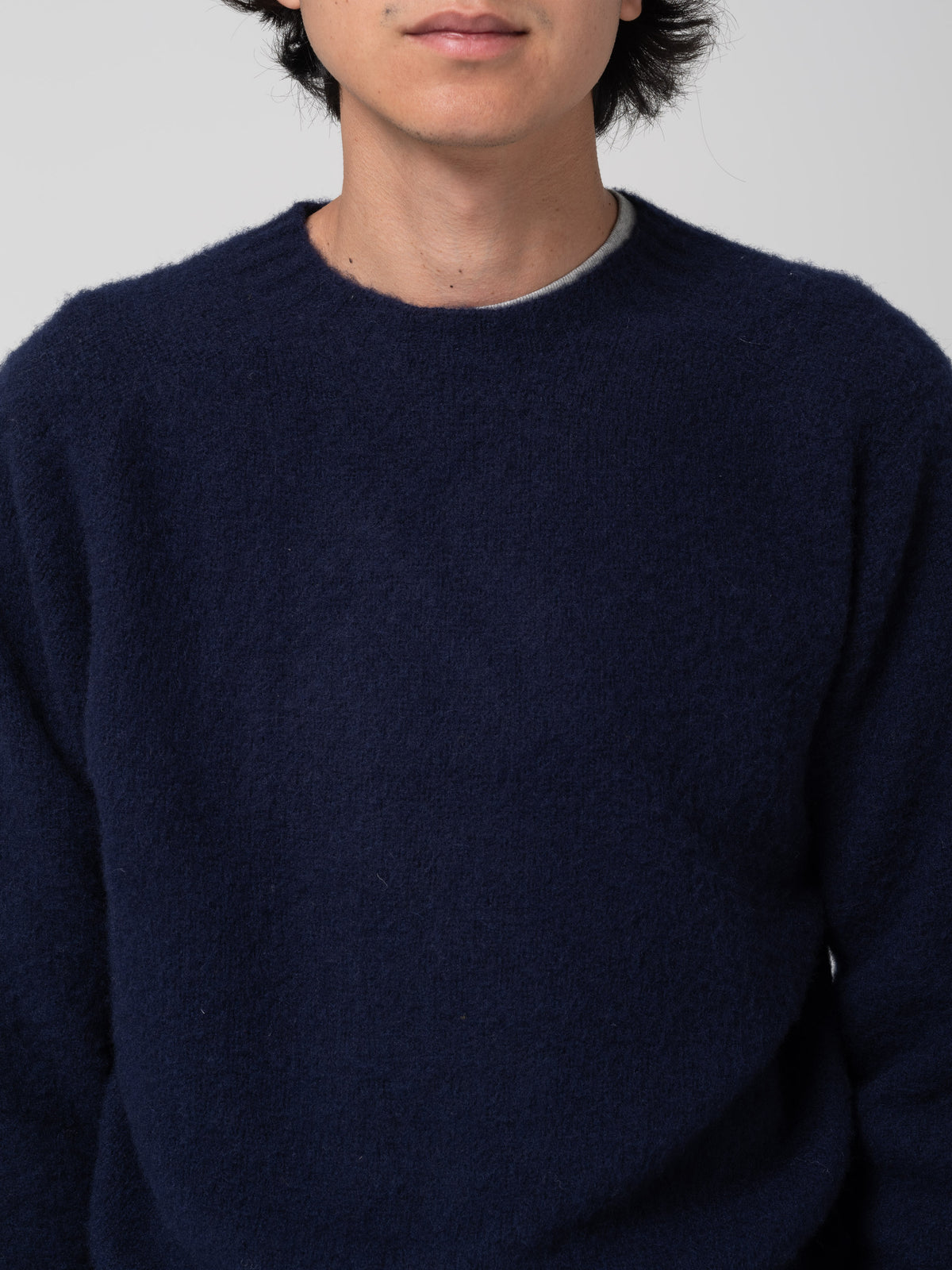 Pull Shaggy, Bleu Marine