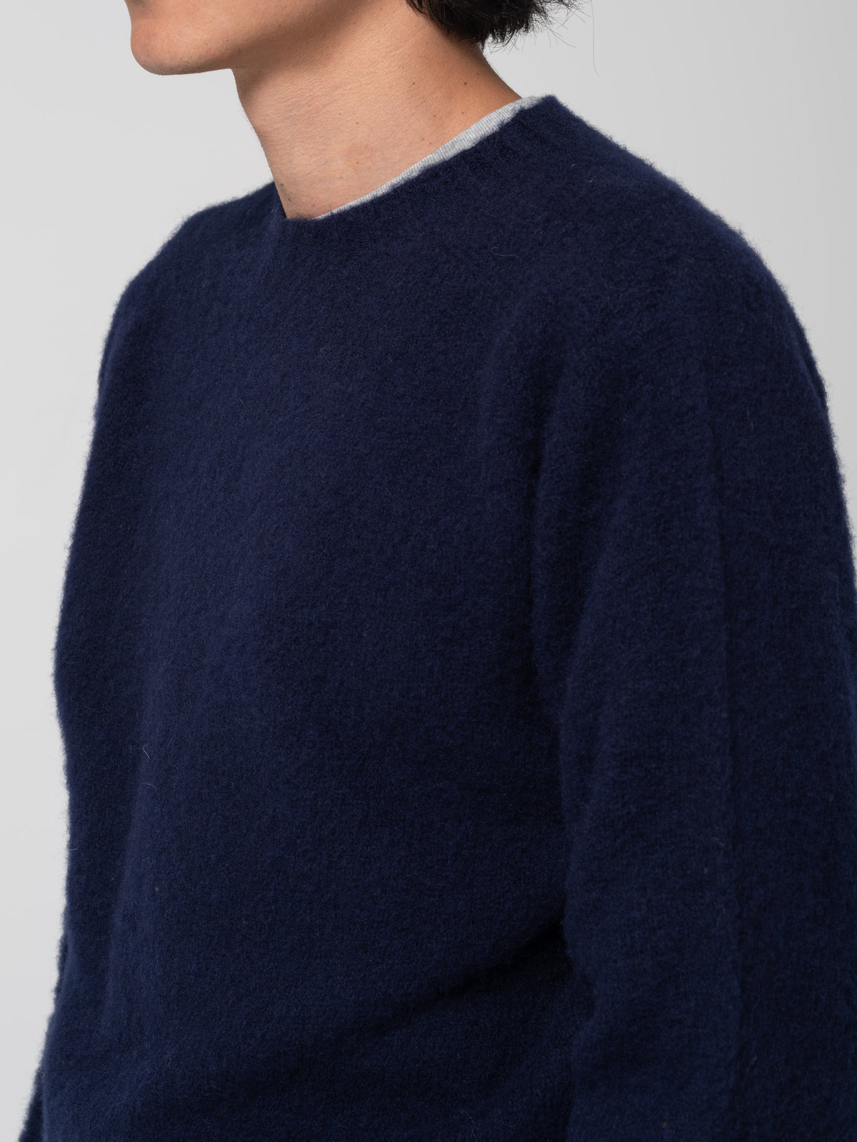 Pull Shaggy, Bleu Marine