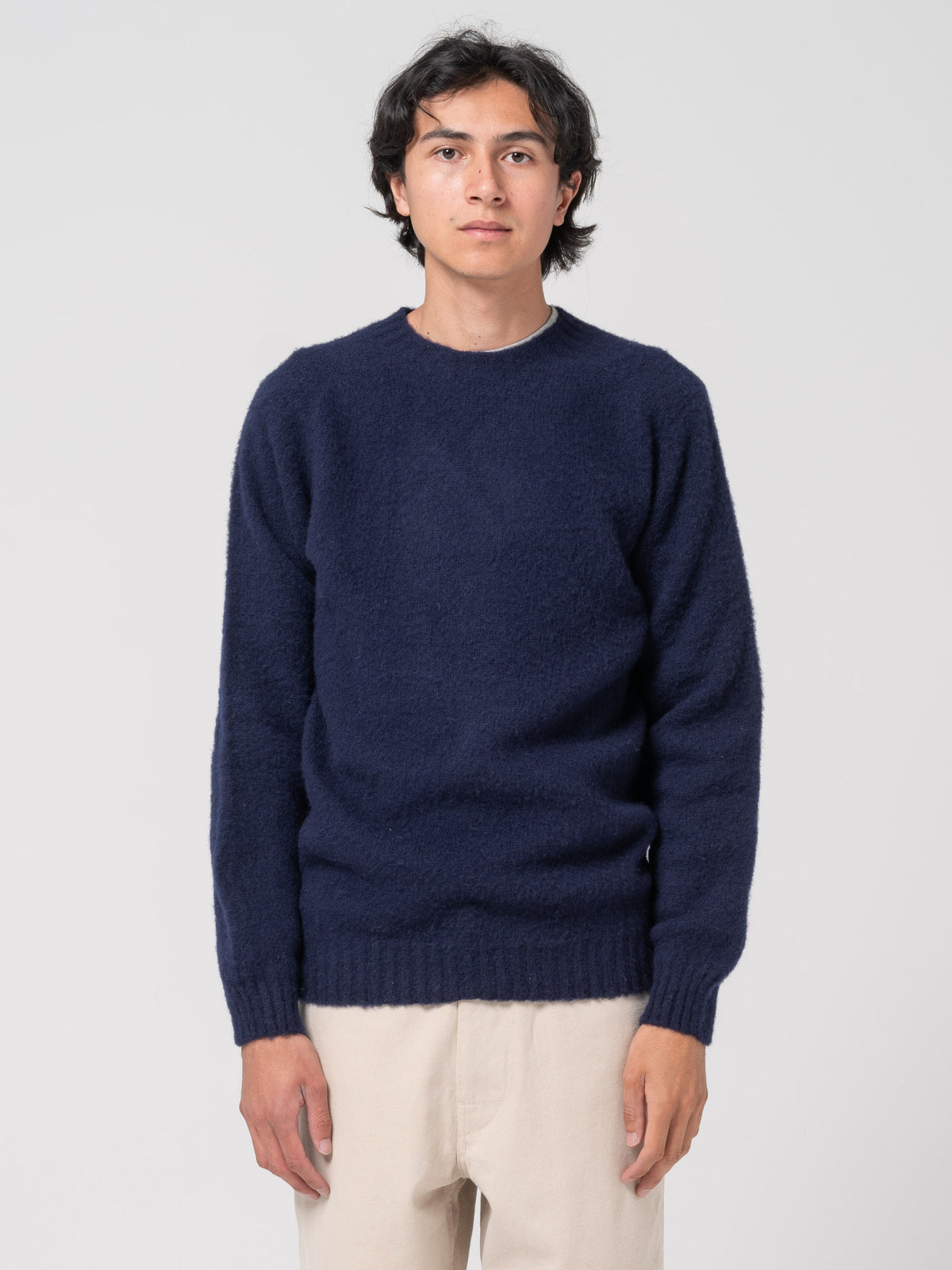 Pull Shaggy, Bleu Marine
