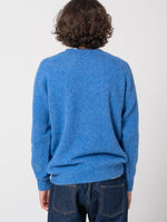 Pull en Shetland, Bleu Toon