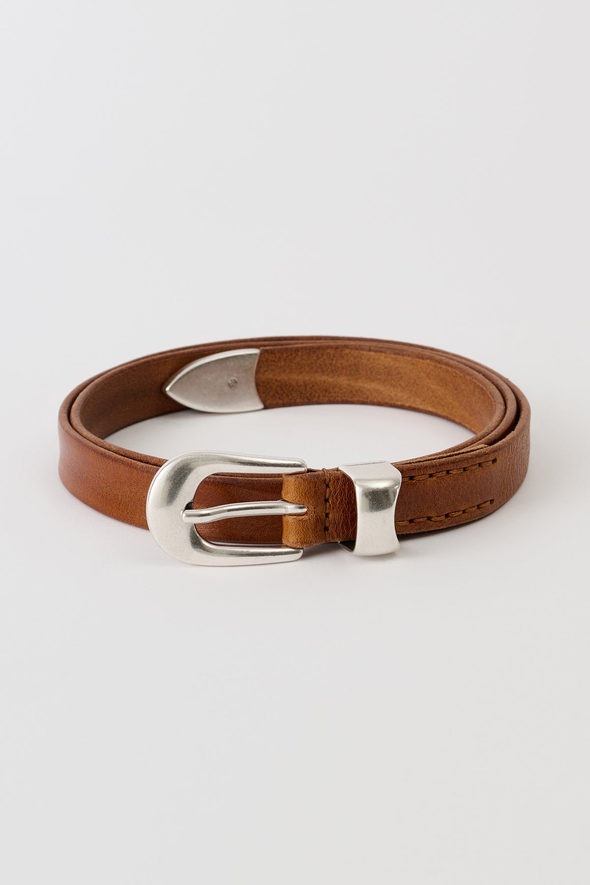 Ceinture 2cm, Cognac