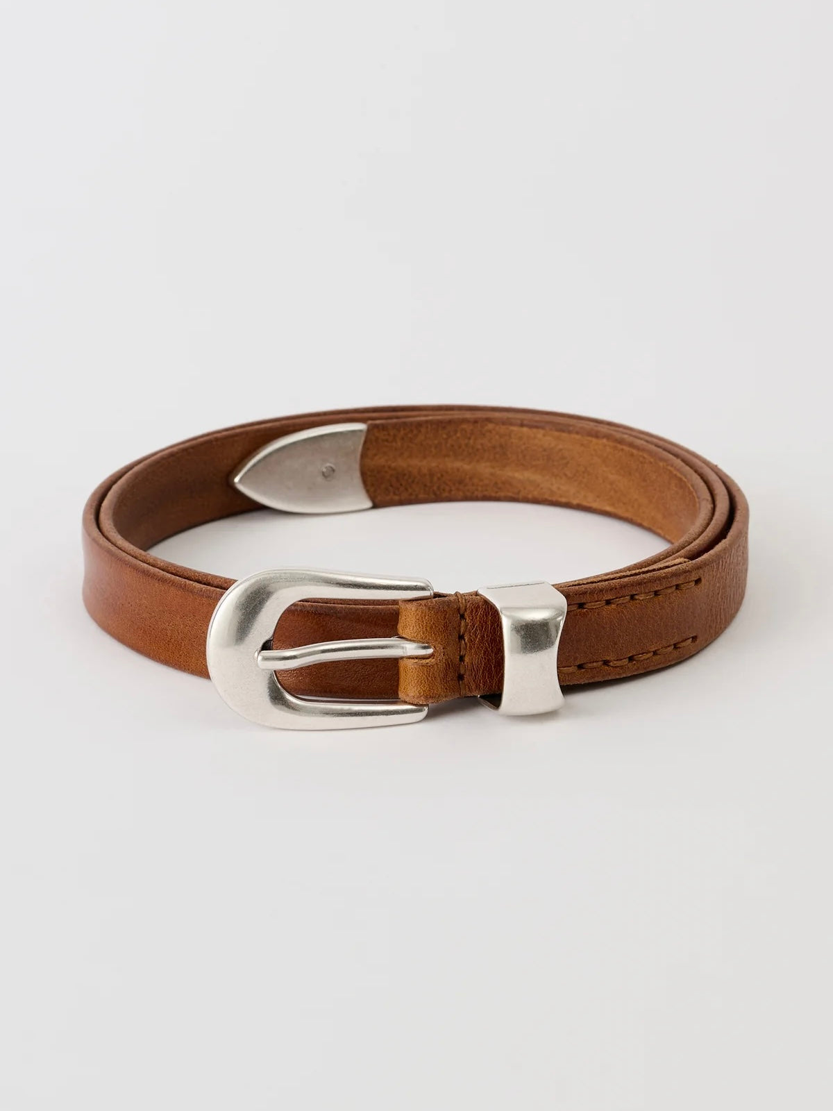 Ceinture 2cm, Cognac