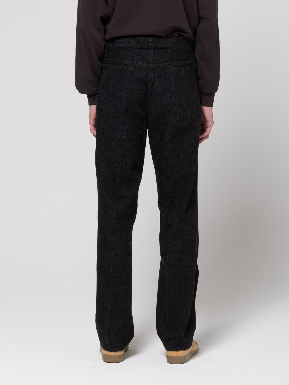 Jean Skate Shoecut, Black One Wash