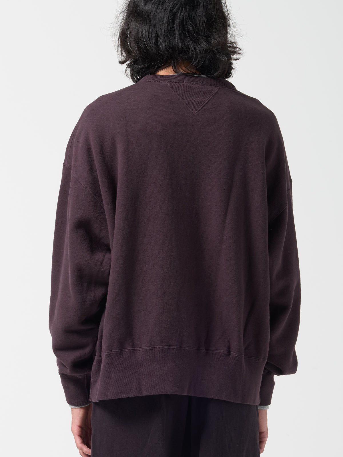 Sweatshirt Double V, Marron Violet