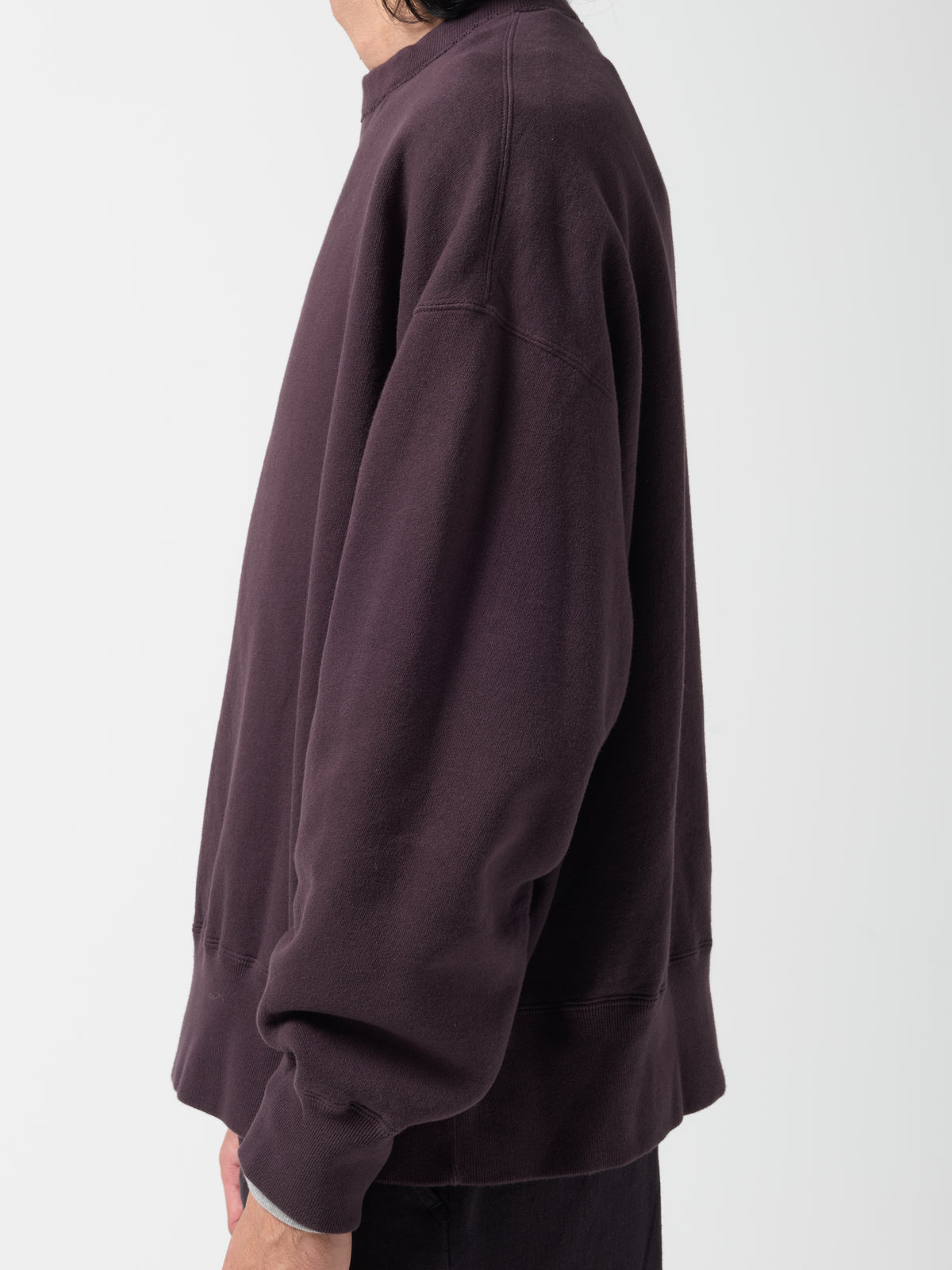 Sweatshirt Double V, Marron Violet