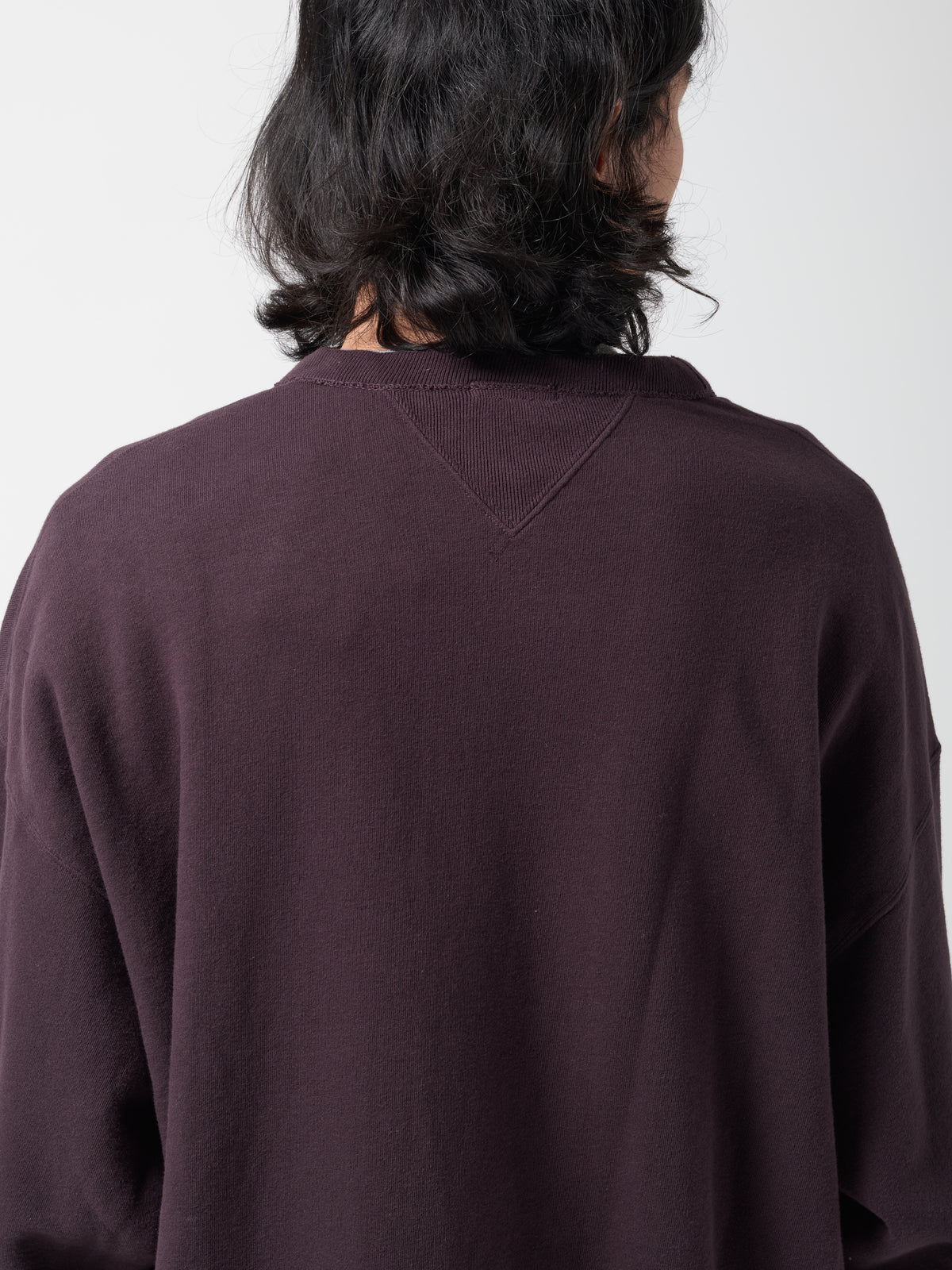 Sweatshirt Double V, Marron Violet