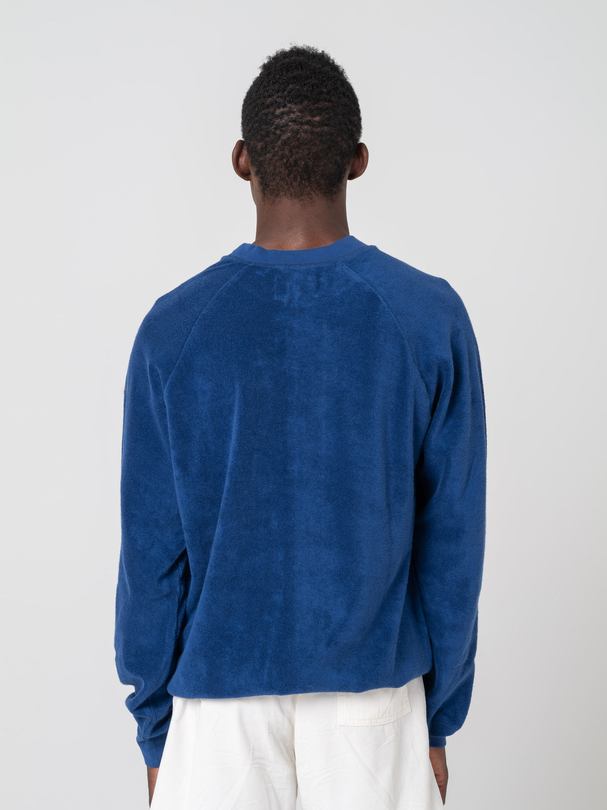Sweatshirt en Éponge, Bleu