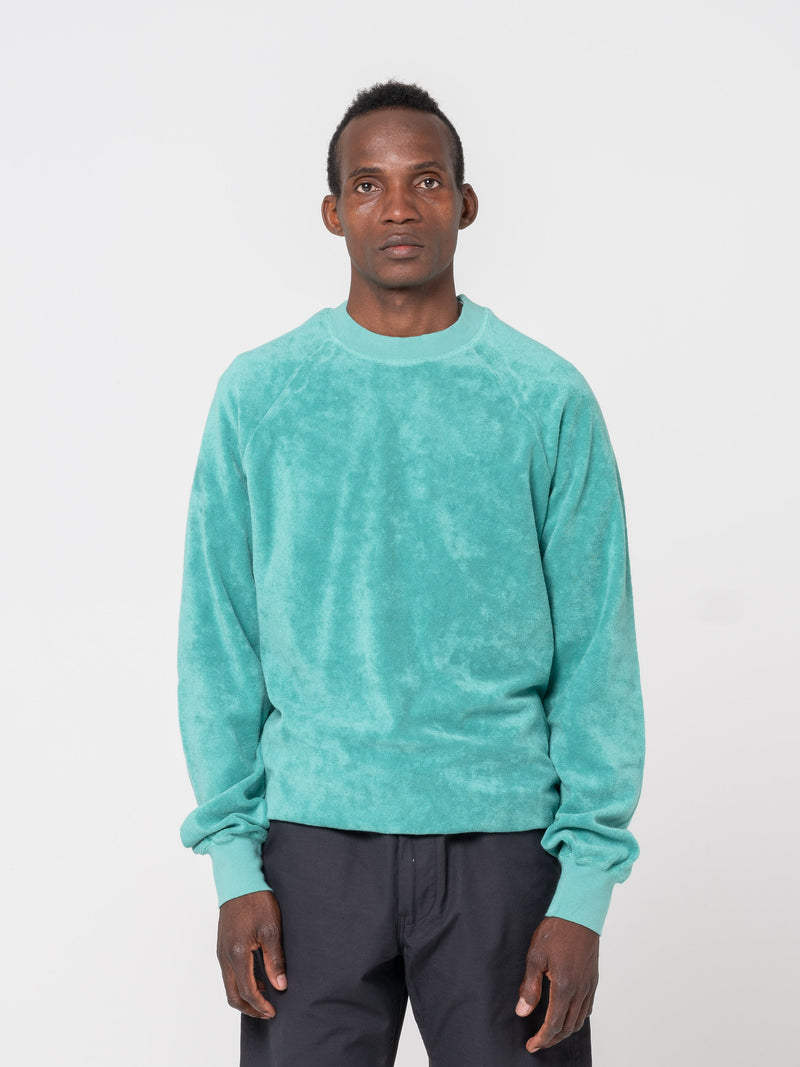 Sweatshirt en Éponge, Vert
